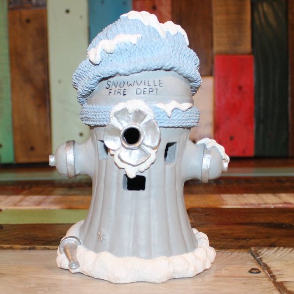 Encore 2000 Snowville Fire Dept Christmas #94931 • Lighted - Picture 6 of 16